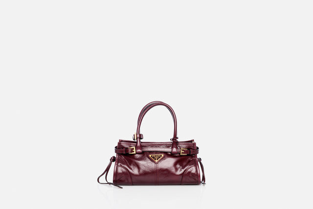 Prada Bonnie Leather Mini Handbag