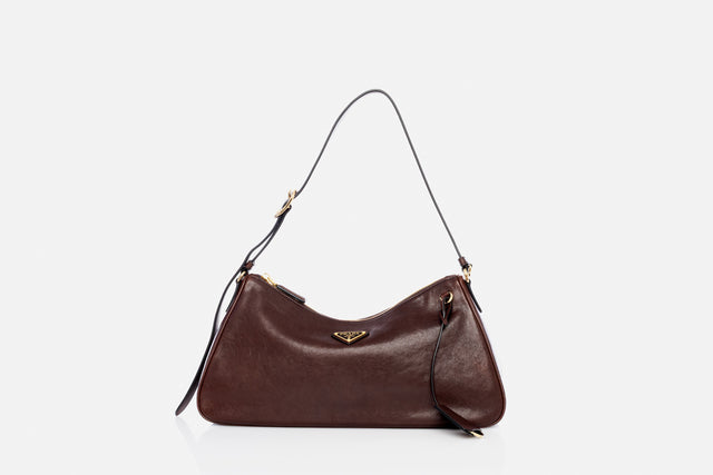 Prada Aimée Large Nappa Leather Bag