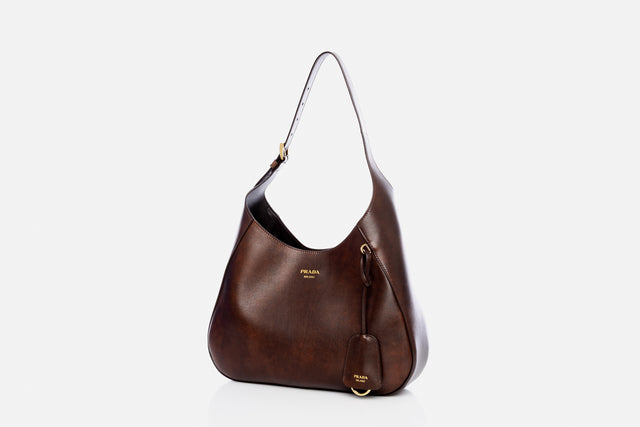 Prada Boogie Medium Leather Bag