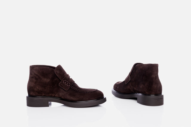 Gianvito Rossi Suede Bootie