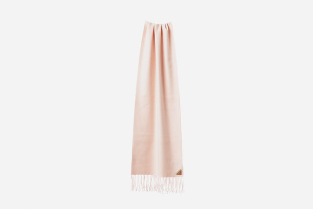 Prada Silk And Cashmere Scarf