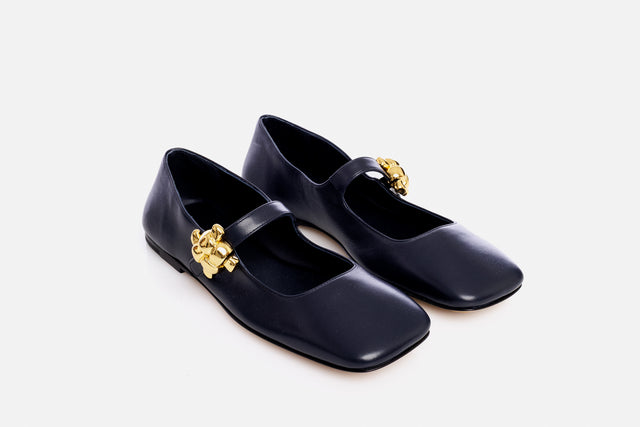 Bottega Veneta Charlotte Mary-jane Ballerina