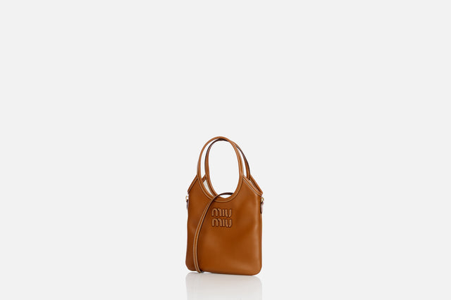 Miu Miu Ivy Leather Handbag