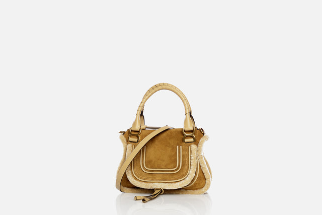 Chloé Marcie Small Bag Shearling