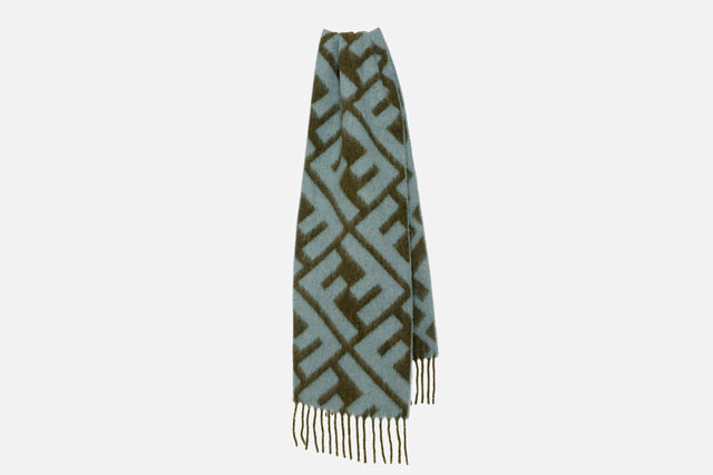 Fendi FF Scarf Alpaca Wool
