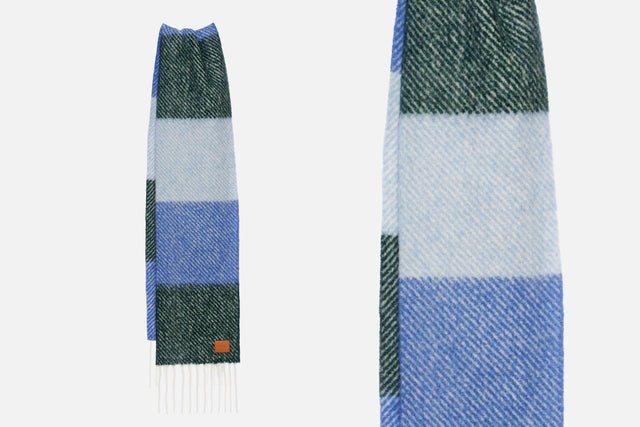 Loewe Scarf In Alpaca And Wool Blend