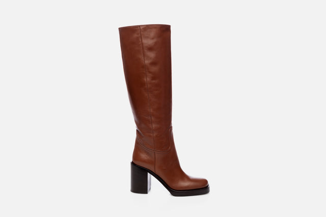Prada Leather High Boot