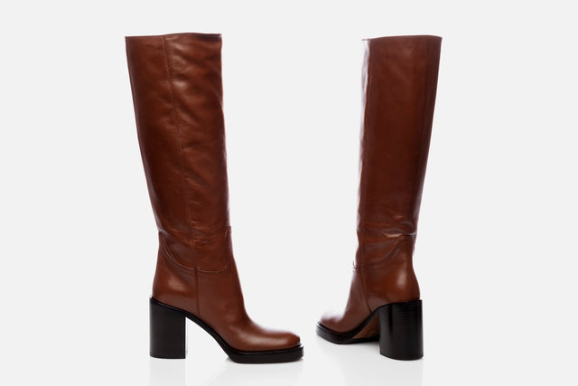 Prada Leather High Boot
