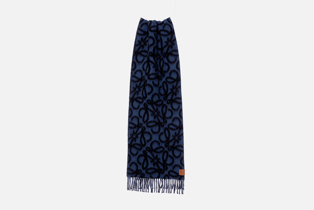 Loewe Anagram Scarf in Alpaca Wool