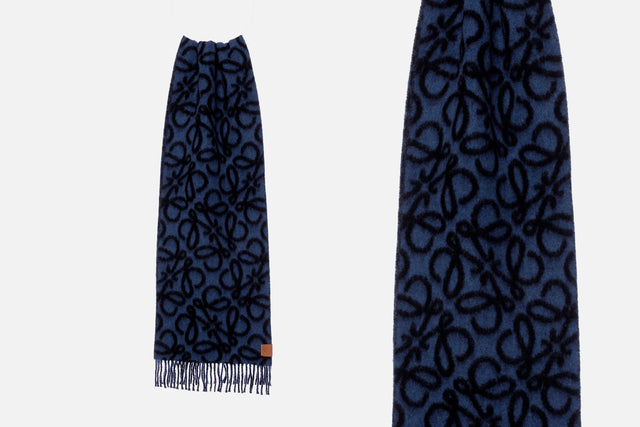 Loewe Anagram Scarf in Alpaca Wool