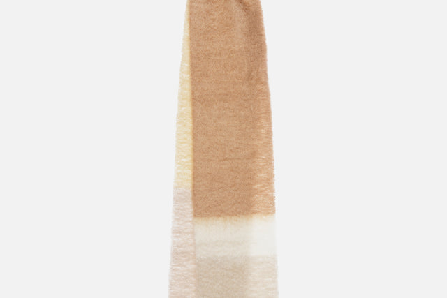 Loewe Stripe Scarf In Wool And Mohair