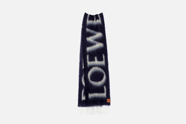 Loewe Scarf In Wool And Mohair