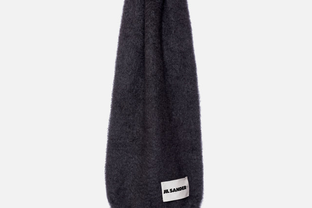 Jil Sander Wool And Mohair Scarf