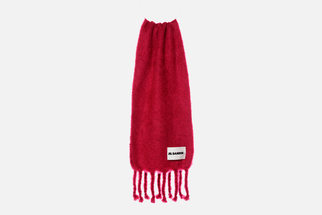 Jil Sander Wool And Mohair Scarf