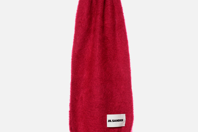 Jil Sander Wool And Mohair Scarf