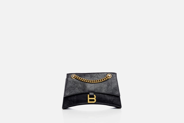 Balenciaga Crush Small Chain Bag Crushed Calfskin