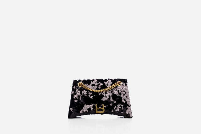 Balenciaga Crush Small Sequins Chain Bag