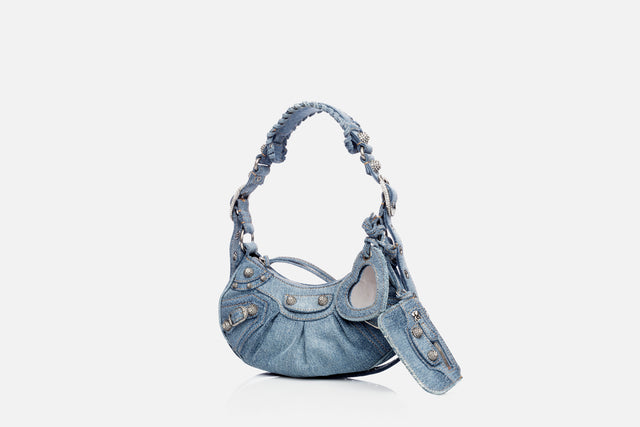 Balenciaga Le Cagole XS Shoulder Bag Rhinestones