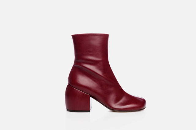 Dries Van Noten Leather Ankle Boots