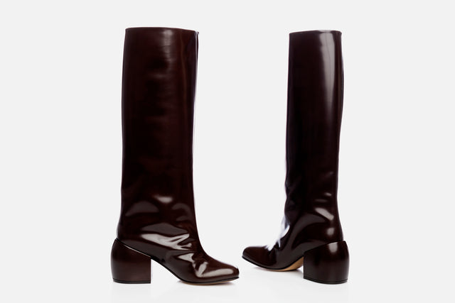 Dries Van Noten Leather Boots