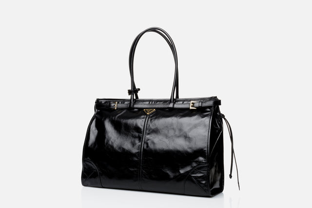 Prada Bonnie Extra Large Leather Handbag