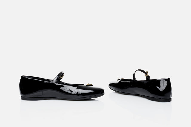 Prada Patent Leather Ballerinas