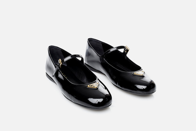 Prada Patent Leather Ballerinas