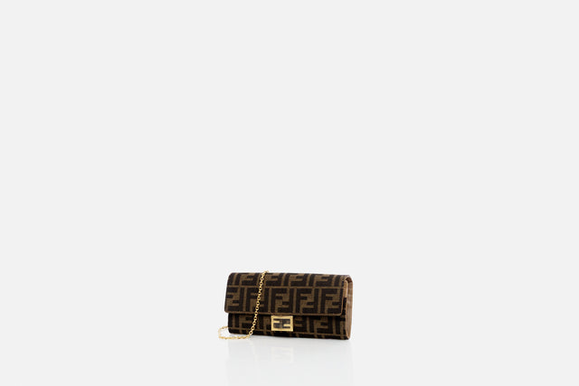 Fendi Continental Wallet With Chain