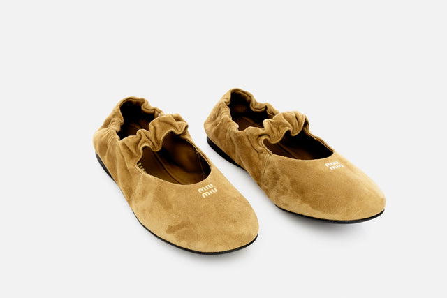 Miu Miu Ruches Ballerina