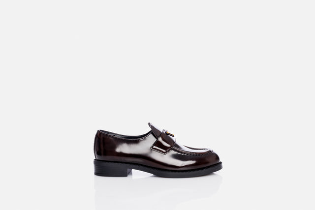 Prada Spazzolato Fume Loafer