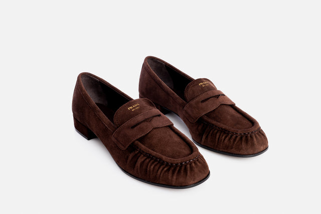 Prada Suede Loafer