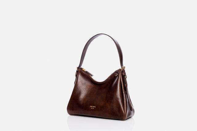 Prada Shoulder Aimèe Vitello Antique