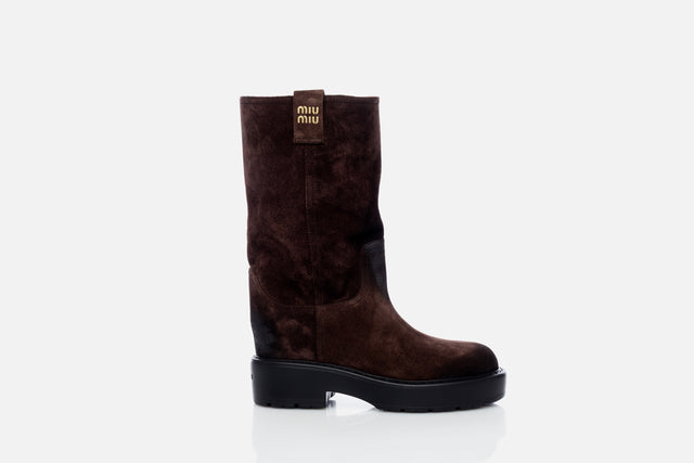 Miu Miu Suede Boots