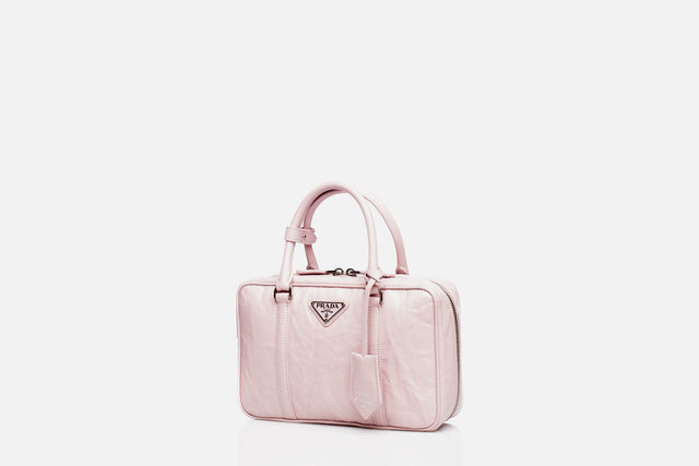Prada Medium Antique Nappa Leather Top Handle Bag