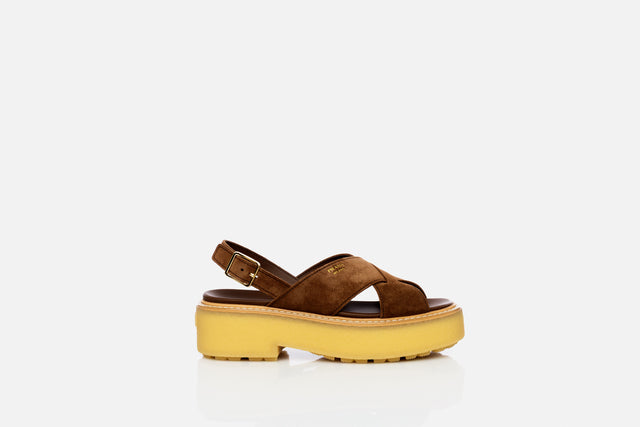 Prada Suede Sandals