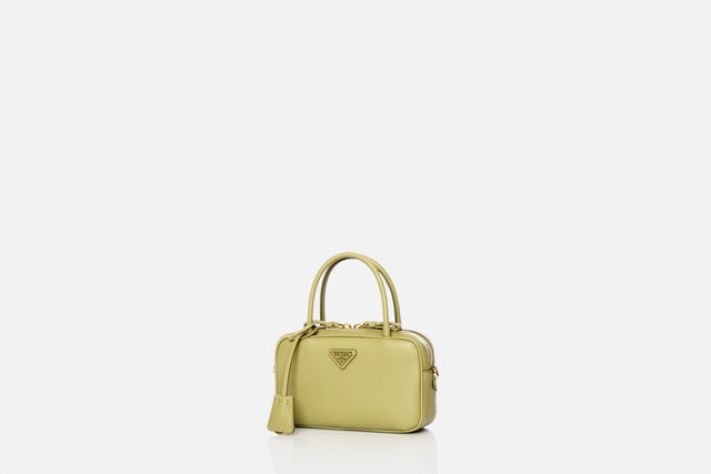Prada Leather Top-Handle Bag