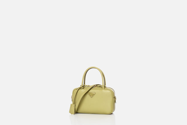 Prada Leather Top-Handle Bag