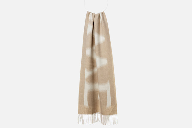 Loewe Scarf In Wool And Cashmere