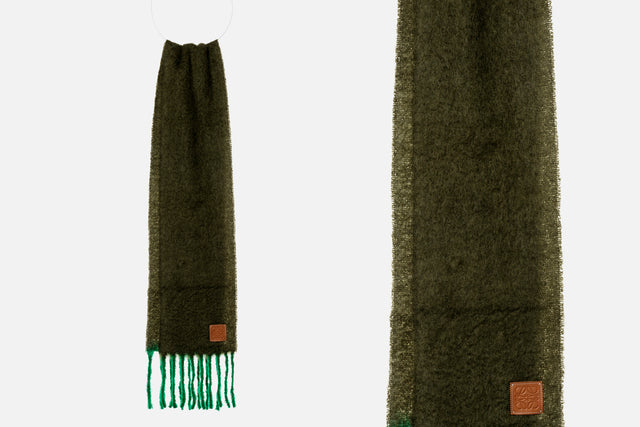 Loewe Scarf In Mohair And Wool