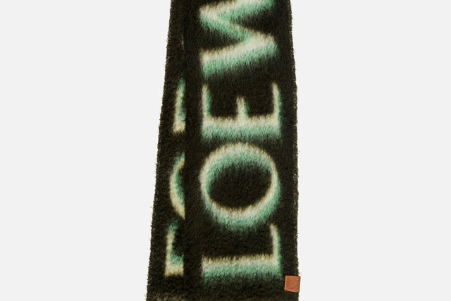 Loewe Scarf In Mohair And Wool
