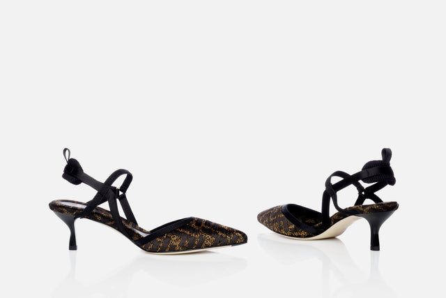 Fendi Colibrì Lite Medium-heel Slingbacks