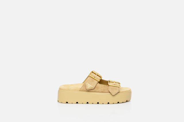 Prada Flatform Slide