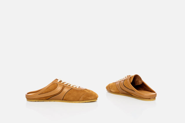Dries Van Noten Suede Sneaker Mules