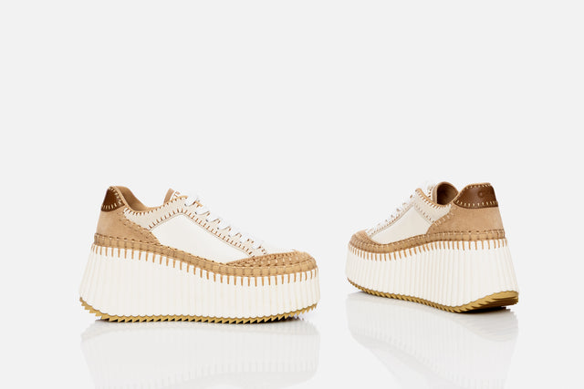 Chloé Nama Wedge Sneaker