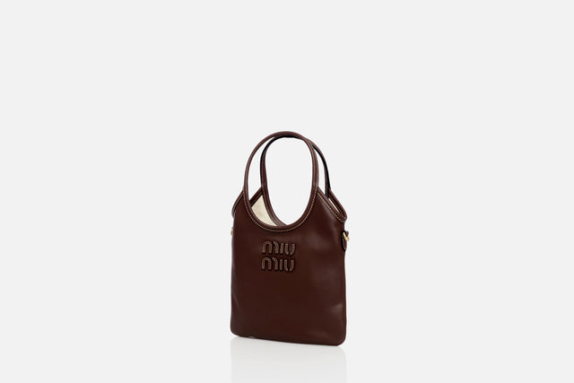 Miu Miu Ivy Leather Handbag