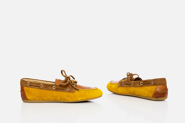 Miu Miu Suede Boat Shoes