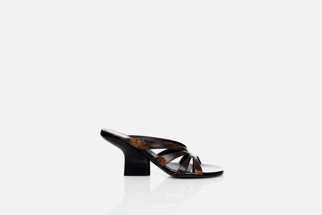 Dries Van Noten Open-toe Leather Mules