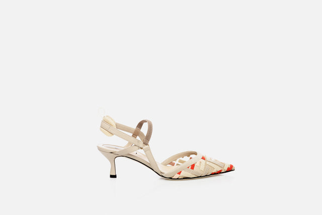 Fendi Colibrì Lite Medium-heel Slingbacks