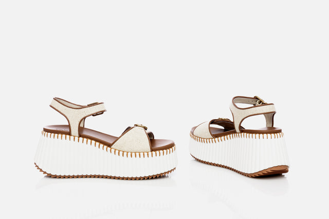 Chloé Nama Wedge Sandal