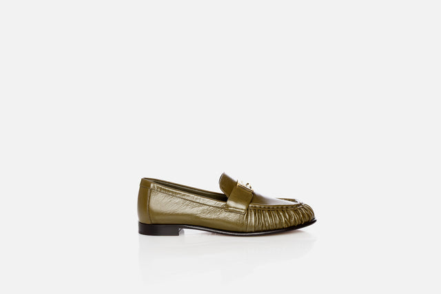 Fendi Baguette Leather Loafer